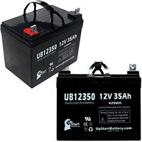 2 Pack Replacement for Active Care Amigo Mobility RD Battery - Replacement UB12350 Universal Sealed Lead Acid Battery (12V, 35Ah, 35000mAh, L1 Terminal, AGM, SLA)