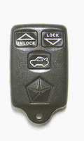 Keyless Entry Remote Fob Clicker for 1991 Chrysler New Yorker With Do-It-Yourself Programming