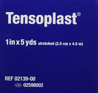 TENSOPLAST Tan 1" Elastic Adhesive Bandage 1" -One Individual Roll Each