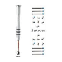 GODSHARK 2 Sets Replacement Screws with Screwdriver for MacBook Pro 13" 15" 17" A1278 A1286 A1297 2009-2012, Unibody Bottom Case Cover Phillips Repair Tool Kit Notebook Laptop PC Computer Screw