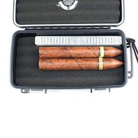 Cigar Humidor Humidifier,Silver Humidifier for Small/Medium/Large Cigar Humidor 1-250 Cigars by FULU (Transparent)