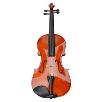 Back to School Basswood Acoustic Viola + Case + Bow + Rosin Xmas (16", Natural)