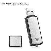 USB Voice Recorder, Mmermy 8GB Mini Digital Voice Recorder with 80 Hours Recording Capacity for Lectures, Meetings, Class, and More
