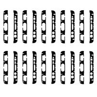 JUNXI Phone case Phone Cover 10 PCS Front Housing Adhesive for Galaxy Note FE, N935, N935F/DS, N935S, N935K, N935L