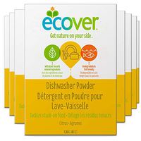Ecover Dishwasher Soap Powder, Citrus, 48 Ounce (Pack 8)