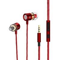 lazinem 3.5mm Wired with Microphone in- Ear Earphones Earbuds Headphones