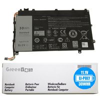 GreenTech New 271J9 Replacement Battery for Dell Latitude 7350, Latitude 13 (7350) - GreenTech 11.1V 30Whr 3 Cell Battery GWV47 0GWV47 MN791 YX81V 3WKT0 0MN791