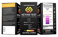 Keto Strips - Senshi Ketone Strips - Keto Test Strips - Quick & Easy Ketone Testing Strips, Read Fat Burning Ketone Level with Ease During Keto, Low-Carb and Paleo Diets (150 Strips)