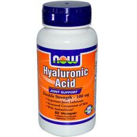 Hyaluronic Acid, Double Strength, 100 mg, 60 Vcaps