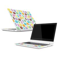 Mightyskins Skin Compatible with Lenovo Chromebook C330 (2018) - Macarons | Protective, Durable, and Unique Vinyl Decal Wrap Cover | Easy to Apply, Remove, and Change Styles | Made in The USA