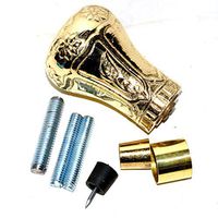 Replica of Bat Masterson Cane Brass Knob Handle Walking Cane Stick Victorian Cane With Solid Brass Inlay, Unisex Men Derby Cane Lightweight sturdy Folding Cane.Classic Men Walking Sticks can