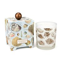 Michel Design Works Gift Boxed Soy Wax Candle, 14-Ounce, Seashells
