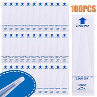 Digital Thermometer Probe Covers, 100PCS Disposable Universal Electronic Thermometer Cover, Oral Rectal Thermometer Covers, 3.75 x 1.02 Inches