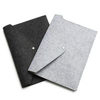 File folders-Felt Folder Expanding File Folder Portable Felt Holder documents Envelope Luxury Office Durable Briefcase Document Bag Paper Portfolio Case Letter Envelope A4 Folders (Without Lanyard)