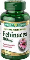 Nature's Bounty Natural Whole Herb Echinacea 400mg, 100 Capsules  (Pack of 2)