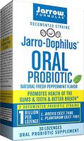 Jarro-Dophilus Oral Probiotic, 1 Billion Per Lozenge, 30 Lozenges, Peppermint (Cool Ship, Pack of 3)