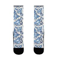 LookHUMAN FLORAL PENIS PATTERN US Size 7-13 Socks