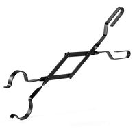 Syntrific Fire Tongs 26 Inch Fireplace Tongs Log Claw Grabber Large Fire Tong Rust Resistant Finish for Indoor/Outdoor
