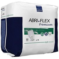 Abri-Flex L1 Premium Protective Underwear Large, 39" - 55" - Pack of 14