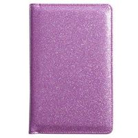 Mymazn Server Book for Waitress Waiter Book Cute Bling Waitstaff Organizer Fit Apron (Pink Purple)