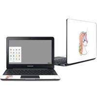 Mightyskins Skin Compatible with Samsung Chromebook 3 11.6" - Unicorn Magic | Protective, Durable, and Unique Vinyl Decal Wrap Cover | Easy to Apply, Remove, and Change Styles | Made in The USA
