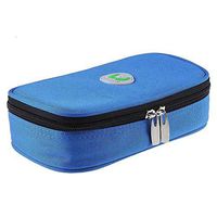 ZVLPE Waterproof Thermal Insulation Package, Insulin Cooling Bag, Portable Insulin Freezer Bag, Outdoor Travel Cooler Bag, Portable Refrigerated Bag, Blue