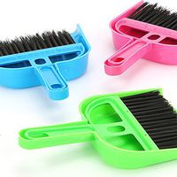 Zehui Plastic Pet Cleaning Supplies Mini Hand Broom with Snap-on Dust Pan