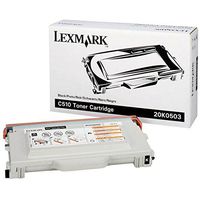 Lexmark C510 Black Toner Cartridge (20K0503)