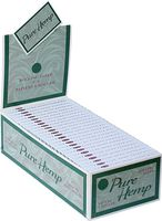 Pure Hemp Single Wide Cigarette Papers Box of 50