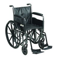 Drive Medical SSP216DFA-SF Silver Sport 2 Wheelchair