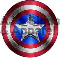 Captain America Civil War Shield Vinyl Sticker Decal Cars Trucks Vans Walls Laptop