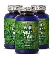 Spirulina Powder Organic - Blue Green Algae - Improve Memory (3 Bottles)