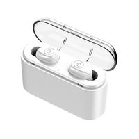Barcley Bluetooth Earphones,True Wireless Headphones Blutooth 5.0 X8S in-Ear Earbuds IPX5 Waterproof Mini Headset 10H Playtime 3D Stereo Sound Sport Earpiece with Portable Charging Case (White)