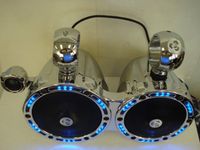 T6.5 3 way Marine Tower Speakers Diamond audio Chrome