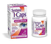 Systane ICaps  Eye Vitamin & Mineral Supplement, Vision Health Formula, 30 Softgels