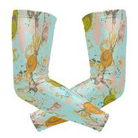 LEVEIS Lollipops Candies Arm Sleeves UV Protection for Men Women Sunblock Protective Gloves Running Golf Cycling Driving Long Arm Cover 1 Pair