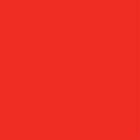 Jillson Roberts 12 Sheet-Count Matte Finish Flat Folded Gift Wrap Available in 22 Solid Colors, Red