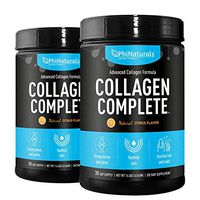 Hydrolyzed Collagen Complete Protein Powder – (Pack of 2) Kosher and Grass Fed Beef | Non-GMO Paleo & Keto Diet Friendly | Anti Aging Peptides | Bone Joints Support | Organic Supplement [Citrus]