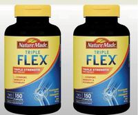 Nature Made TripleFlex - Glucosamine Chondroitin and MSM (Two Bottle of 150 Caplets)