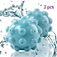 TGDY 2PCS Wrinkle Remover,Laundry Ball Releasing Dryer Balls Reusable,Laundry Ball Releasing Fabric Softening Ball Steamy Ball Eco Friendly Wrinkle Releasing Fabric