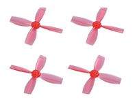 Microheli Plastic 4-Blade Propeller 2222 CW/CCW (RED) - Blade Torrent 110 FPV