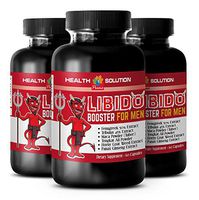 Testosterone Booster for Men Sex - LIBIDO Booster for Men - Horny Goat Weed Best Seller - 3 Bottles 180 Capsules