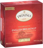 Twinings of London English Breakfast Black Tea Bags, 100 Count