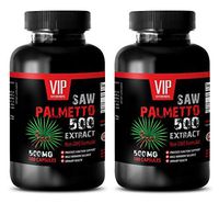 Prostate Extreme Formula - Saw Palmetto 500 Extract - Saw Palmetto Made in USA - 2 Bottles 200 Capsules