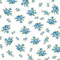 20 X GARDEN FORGET ME NOT BLUE FLORAL FLOWERS 3 PLY PAPER SERVIETTES NAPKINS 13" X 13"