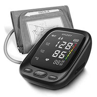 Arm Blood Pressure Monitor, HYLOGY Large LED Display Blood Pressure Machine with Adjustable Blood Pressure Cuff 2-Users Mode 180 Reading Memories, Support Type-C Charge