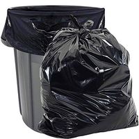 40-45 Gallon Trash Bags Heavy Duty - (Huge 100 Pack) - 1.5 MIL - 33" x 48" - Large Black Plastic Garbage Can Liners for Contractor, Lawn and Leaf, Outdoor, Storage, Commercial, Industrial, Bag