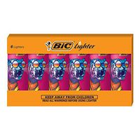 BIC Special Edition Favorite Series Tiger Lighters, Set of 6