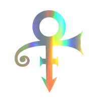 BCOROBYS Prince Logo - Fashion Car Vinyl Bumper Sticker Decal Laptop Tablet Skateboard car Auto Motorcycle Windows Front Windshied Rearview Mirror Stickers Car Styling (2pcs Prince Logo, 150 x 125mm)