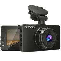 AKASO C330 Dash Cam, 1080P HD Car Dash Camera for Cars 3'' LCD Screen 170° Wide Angle Dashboard Camera, Updated Night Vision, Loop Recording, G-Sensor, Motion Detection